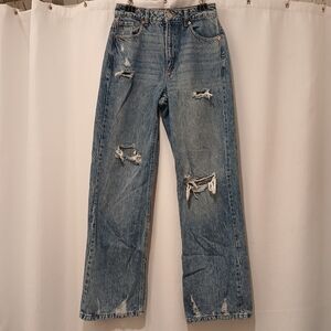 Garage Denim Street Wode Leg Women's Blue Jeans Size 1 / 25